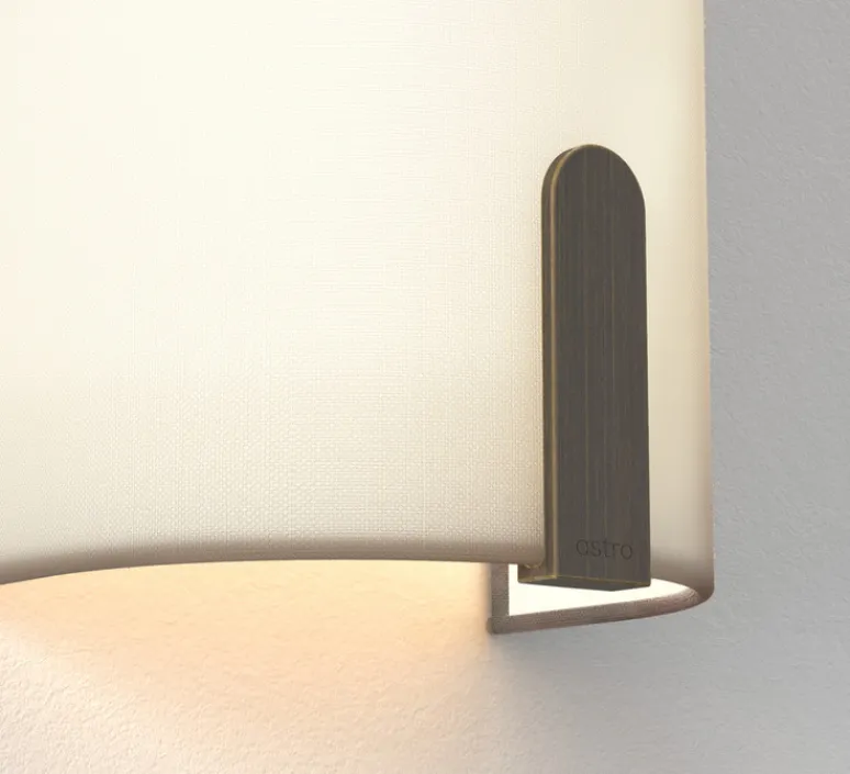 Applique*Astro Applique murale, Elba 600, , L12,5cm, H60cm - Tissu mastic