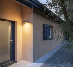 Applique*SLV Applique murale, Eskina Frame, , IP65, LED, dim, 3000-4000K, 1200 lm, L11,5cm, H7,3cm - anthracite