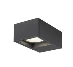Applique murale, Eskina Frame, anthracite, IP65, LED, dim, 3000-4000K, 1200 lm, L11,5cm, H7,3cm - SLV