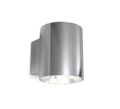 Applique murale, Evoke S, chrome, Ø10cm, H12cm - Herstal
