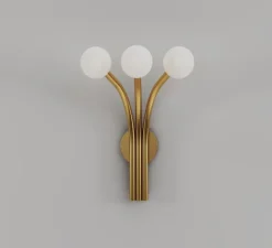 Applique*Atelier Areti Applique murale, Fan 565, , L34cm, H46cm - laiton brossé