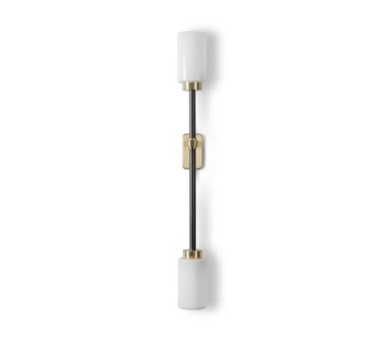 Applique*Bert frank Applique murale, Farol single, , LED, L7cm, H66cm - blanc, noir