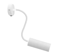 Applique*Creative Cables Applique murale, Fermaluce Flex, Tub-E14, , L8,3cm, H8,3cm - blanc mat
