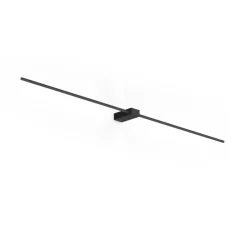 Applique murale, Finlin 2.0, noir, LED, 2700K, 700lm, L104,5cm, H2,6cm - Wever & Ducré