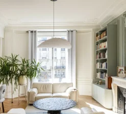 Applique murale, Finlin 1.0, noir et champagne, LED, dim, 2700K, 450 lm, L2,6cm, H62,3cm - Wever&Ducré