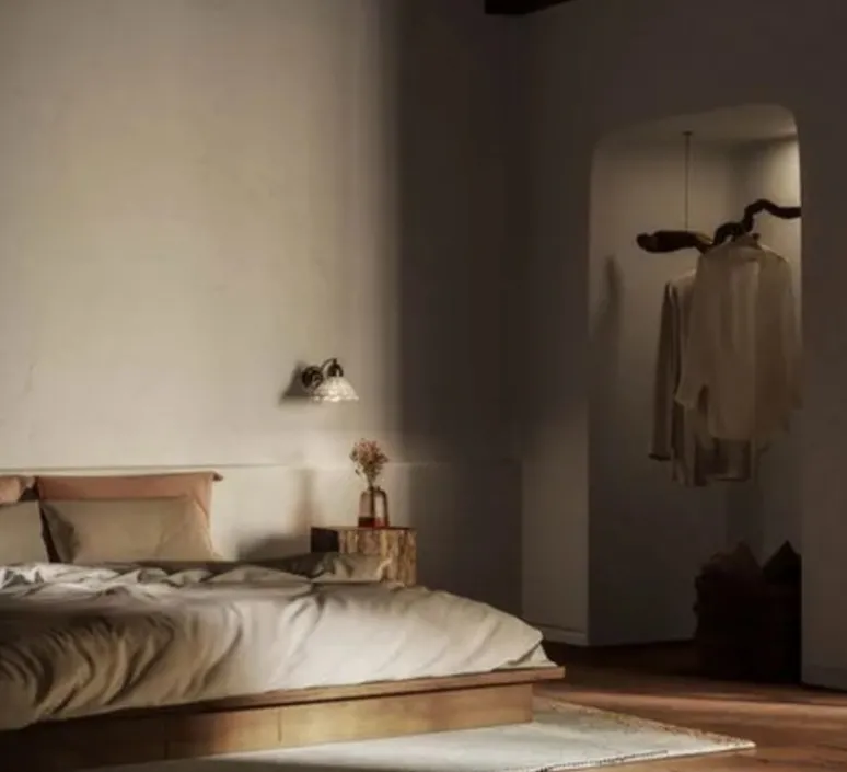 Applique*Il Fanale Applique murale, Fior Di Pizzo 17, , L18,5cm, H15,5cm - laiton vieilli, porcelaine blanche