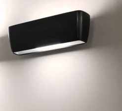 Applique*Nemo Lighting Applique murale, Flaca, , LED, 3000K, 2000lm+1000lm, L28cm, H8cm - anthracite