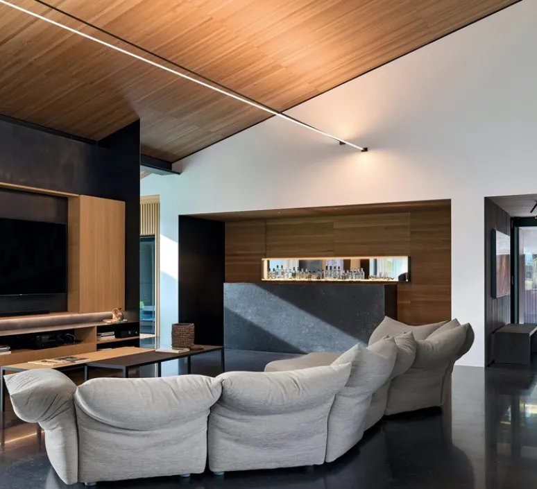 Applique*Davide Groppi Applique murale, Flash 12, , LED, 3000K, 13416lm, L12mètres - noir