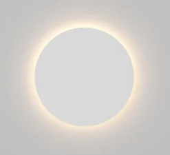 Applique murale, Flat Iron Round 640, blanc, LED, 2700K, 4000 lm, Ø64cm, H6,5cm - Doxis