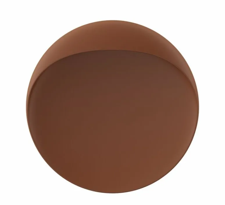 Applique*Louis Poulsen Applique murale, Flindt, , LED, dim, 2700K, 680 lm, L40cm, P40cm - corten