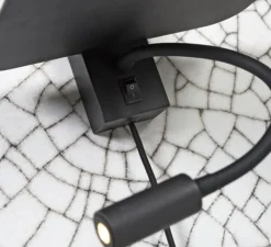 Applique*It's about Romi Applique murale, Florence, USB, , L38cm, H50cm - noir