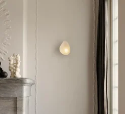 Applique murale, Florii 1, blanc, bronze, LED, dim, 2700K, 350 lm, L17,4cm, H22,6cm - Nuura