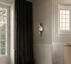 Applique*Nuura Applique murale, Florii 3, , LED, dim, 2700K, 960 lm, L22,1cm, H60,6cm - blanc, bronze