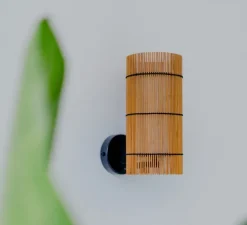 Applique murale, Foc S, marron, Ø10cm, H21cm - Mediterranean objects