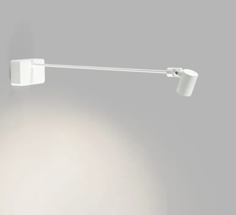 Applique*Light Point Applique murale, focus gallery, , LED, dim, 3000K, 495 lm, L9,8cm, H6,4cm - blanc
