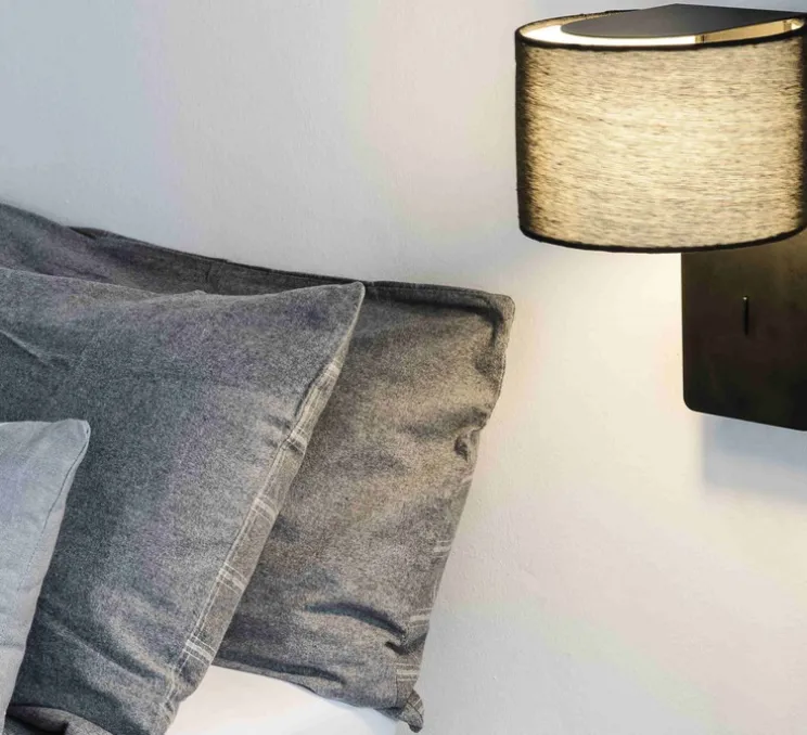 Applique murale, Fold, noir, L20cm, H30cm - FARO