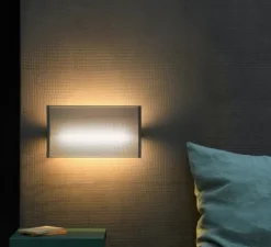 Applique*Sammode Applique murale, G3, , Dimmable, LED, 2700, 1500, L39,5cm, H20cm - gris