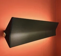 Applique murale, G3 triple, noir, LED, 2700k, 1500lm, L93cm, H20cm - Sammode