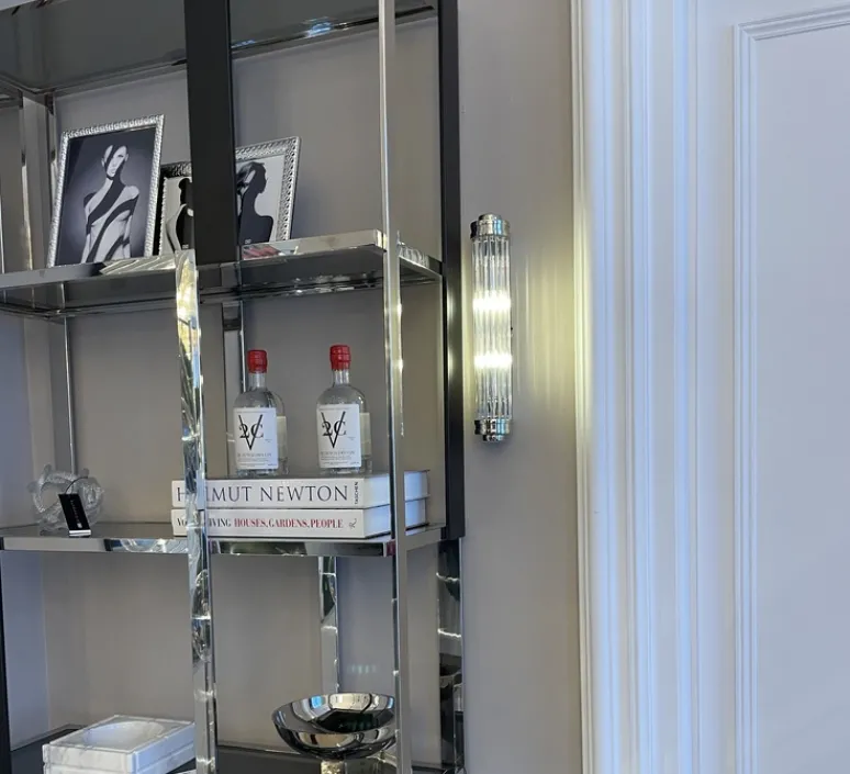 Applique*Eichholtz Applique murale, Gascogne XL, nickel, L11cm, H60cm - niquel