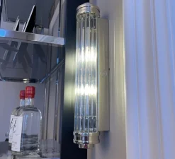 Applique*Eichholtz Applique murale, Gascogne XL, nickel, L11cm, H60cm - niquel