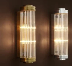 Applique*Eichholtz Applique murale, Gascogne L, , L11cm, H40cm - laiton, verre