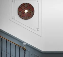 Applique murale, Gatsby D60, Arcs brique, Ø60cm, P12cm - Market Set