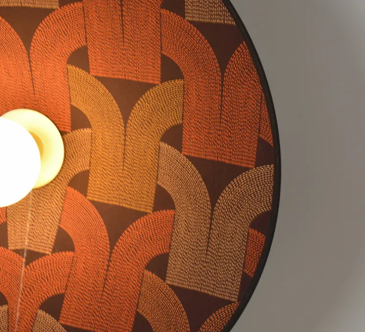 Applique murale, Gatsby D60, Arcs brique, Ø60cm, P12cm - Market Set