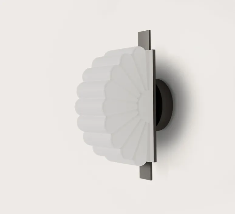 Applique*Aromas del Campo Applique murale, Gina, A1334, , L10cm, H28cm - noir mat