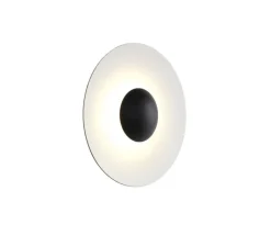 Applique*Marset Applique murale, GINGER 42 C, LED, 2700K, 2130lm, , H42cm - blanc, chêne