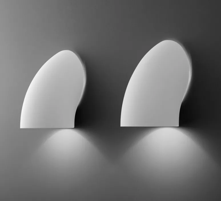 Applique*Martinelli Luce Applique murale, GOMITO, , H20cm - Martinelli-luce blanc