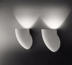 Applique*Martinelli Luce Applique murale, GOMITO, , H20cm - Martinelli-luce blanc