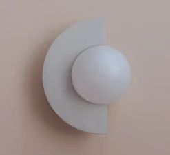 Applique*Zuri Applique murale, Gorka, , IP44, L30cm, H40cm - blanc