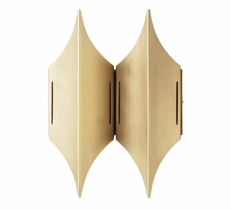 Applique murale, Gothic II, laiton, L20,6cm, H28cm - lyfa