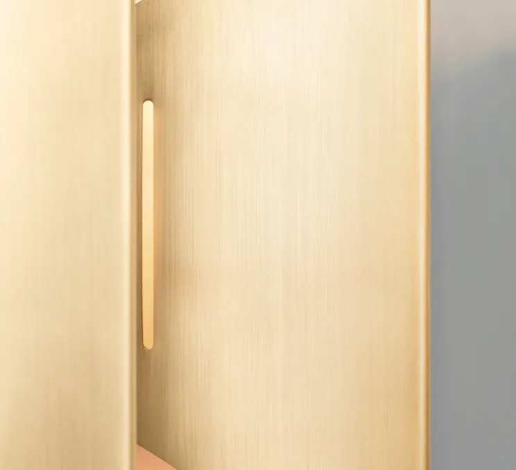 Applique murale, Gothic II, laiton, L20,6cm, H28cm - lyfa