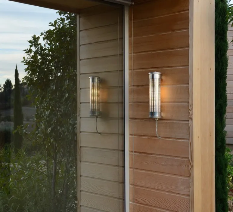 Applique*Sammode Applique murale, Gude, , 2700K, L36cm, IP 68 - argent