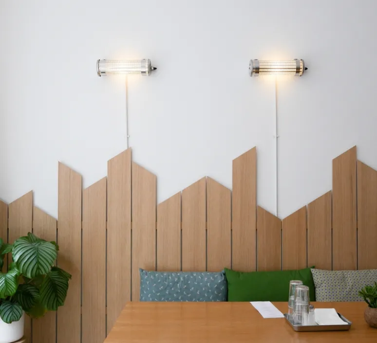 Applique*Sammode Applique murale, Gude, , 2700K, L36cm, IP 68 - argent