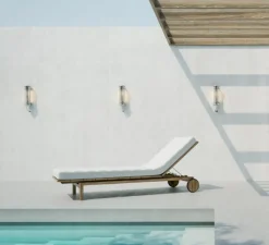 Applique*Sammode Applique murale, Gude, , 2700K, L36cm, IP 68 - argent