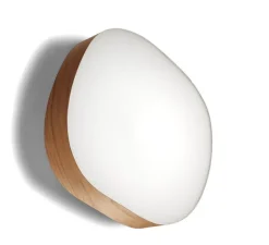 Applique*LZF Applique murale, GUIJARROS 6A, , LED, H41cm, L38cm - bois naturel de cerisier