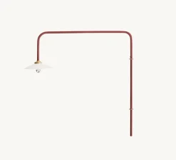 Applique*Valerie_Objects Applique murale, Hanging Lamp n°5, , L90cm, H100cm - rouge