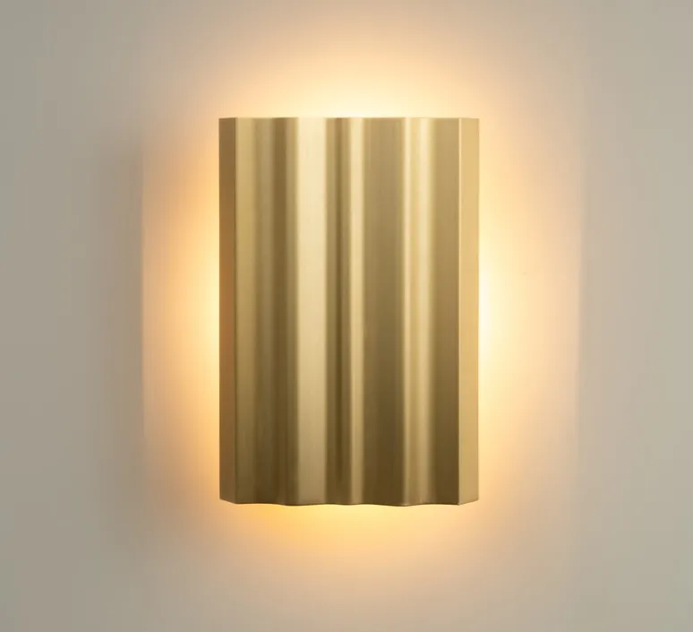 Applique*CVL Applique murale, Haussmann small, , LED, dim, 2700K, 720 lm, L18cm, H26cm - laiton