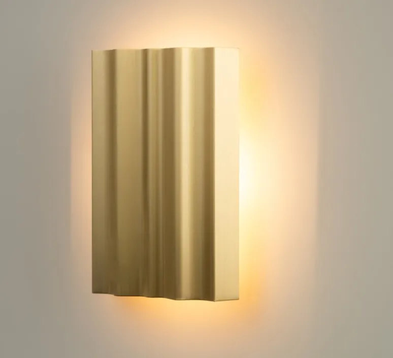 Applique*CVL Applique murale, Haussmann small, , LED, dim, 2700K, 720 lm, L18cm, H26cm - laiton