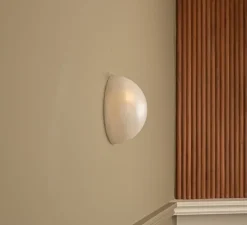 Applique murale, Haveno, Albâtre, L25cm, H25cm - Simone & Marcel