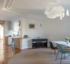 Applique murale, HEXO mini 2.0, laiton, Ø7,7cm, H20cm - Wever&Ducré