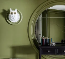 Enfants|Applique*Karman Applique murale, hibou, TI-VEDO, , H43cm - blanc