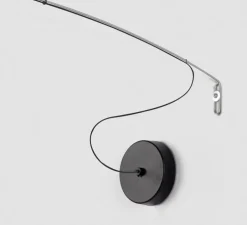 Applique murale, Hold A, blanc, LED, 2700K, 420 lm, L3cm, H25cm - Luxcambra