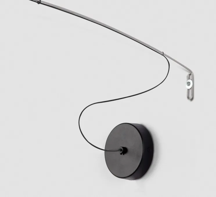 Applique murale, Hold A, blanc, LED, 2700K, 420 lm, L3cm, H25cm - Luxcambra