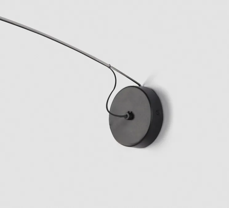 Applique murale, Hold A, blanc, LED, 2700K, 420 lm, L3cm, H25cm - Luxcambra