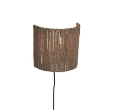 Applique*Good&Mojo Applique murale, Iguazu S, , L25cm, H22cm - naturel