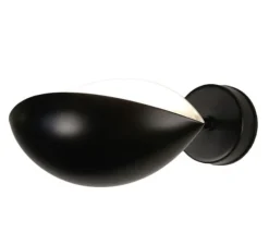 Applique*Serge Mouille Applique murale, Œil, , L20cm - noir