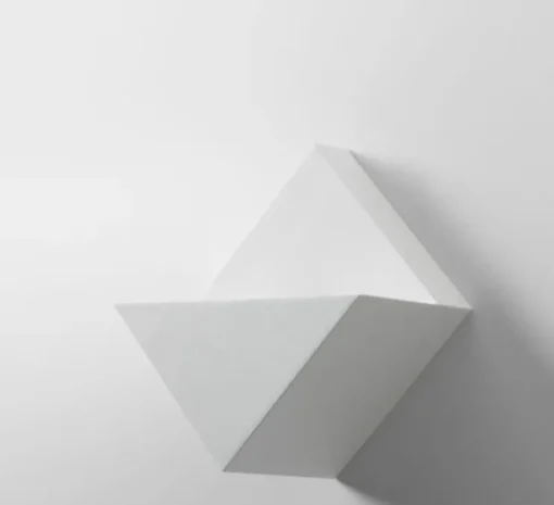 Applique murale, Impulse Square 1x, blanc, LED, dim, 2700K, 561 lm, L8cm, H16,5cm - Modular